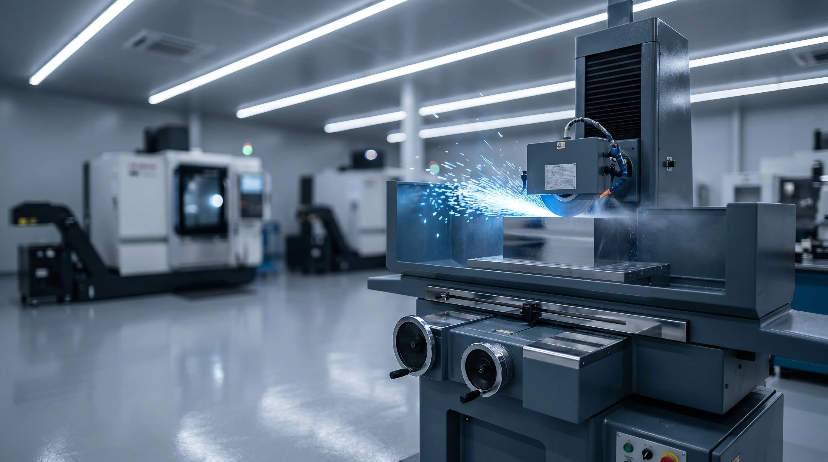 平面研削加工のイメージ写真